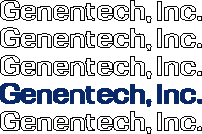 (Genentech, Inc. Logo)